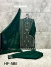 Hoor Tex 585 E To H Best Georgette Pakistani Suits Wholesale Shop In Surat
