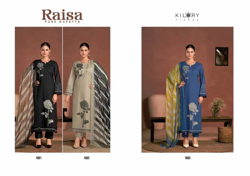 Raisa By Kilory Lawn Cotton Digital Printed Salwar Kameez Orders In India