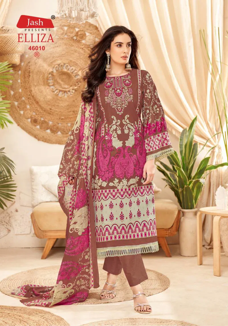 Elliza Vol 46 By Jash Cotton Printed Dress Material Wholesale Price In Surat