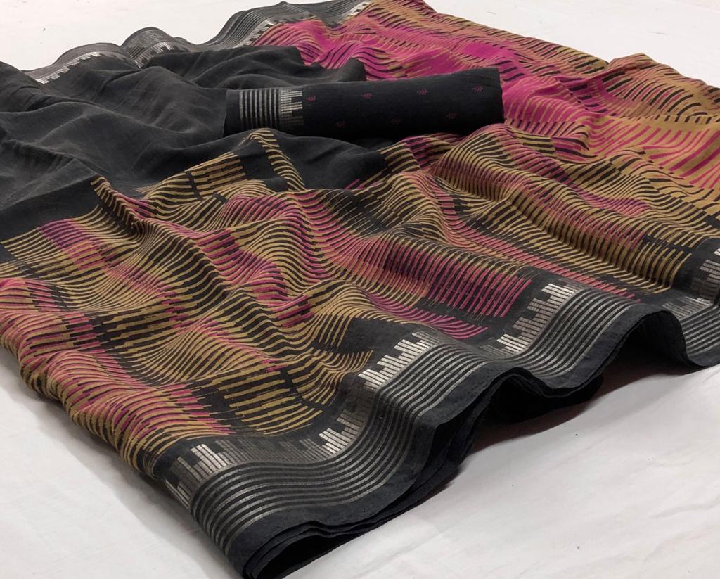 Latest Designer Printed Daily Wear Saree Collection  
