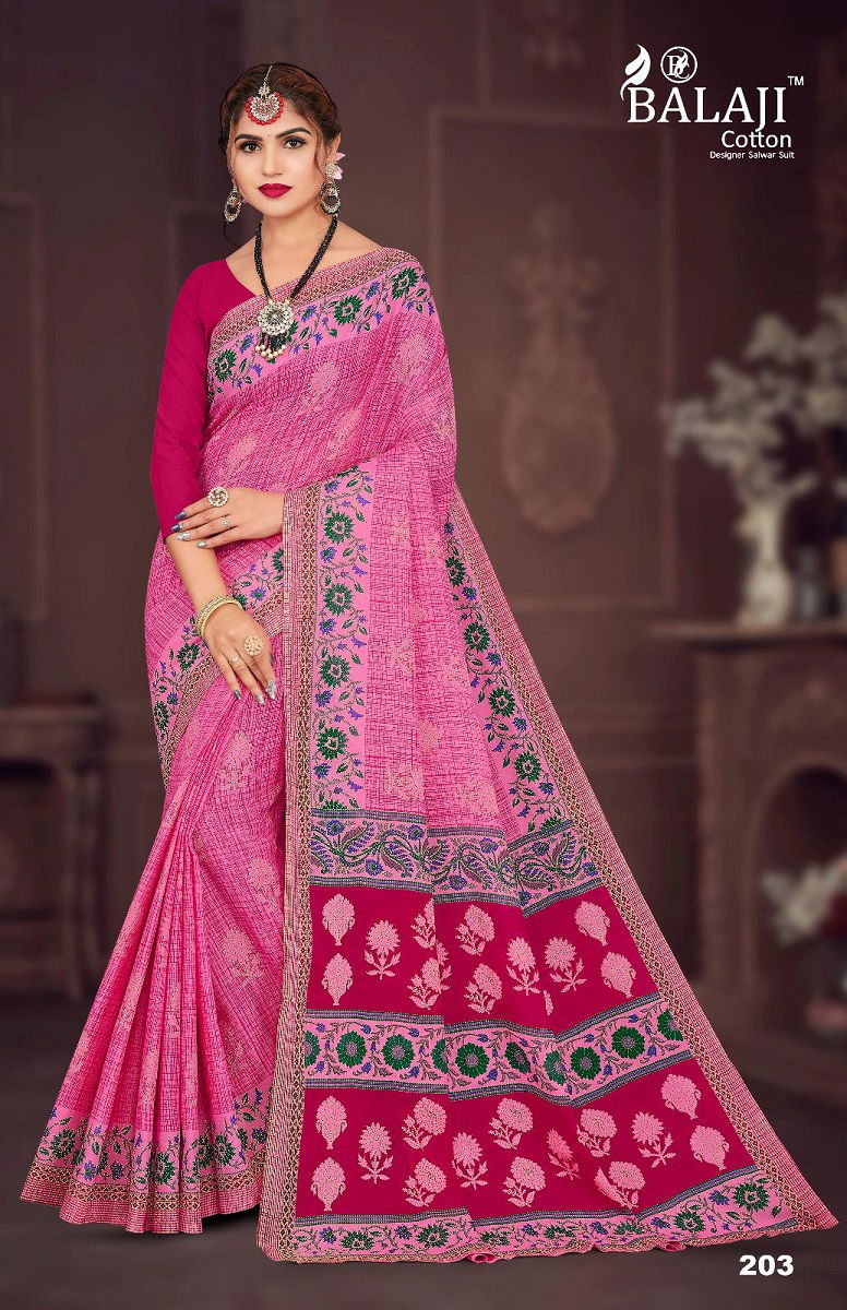 Anushka Vol 2 By Balaji 201 To 212 Saree exporters in India