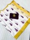 MG 396 Gold Jari Border Soft Cotton Sarees Wholesale Market In Surat
