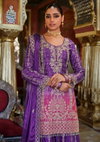 Rangeen Gold By Eba Heavy Chinon Printed Readymade Suits Exporters In India