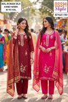 1761 And 1762 By Ossm Style Mal Roman Silk Kurtis Set Size Combo