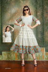 GAGRI STYLE Fancy Casual Wear Rayon Prints Flair Kurtis Collection