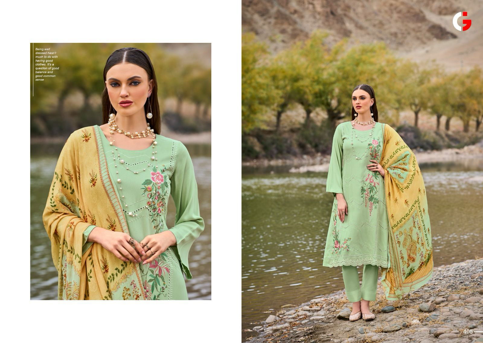 Mehtaab By Gull Jee Viscose Pashmina Kurti Bottom With Dupatta Dress Material Catalog