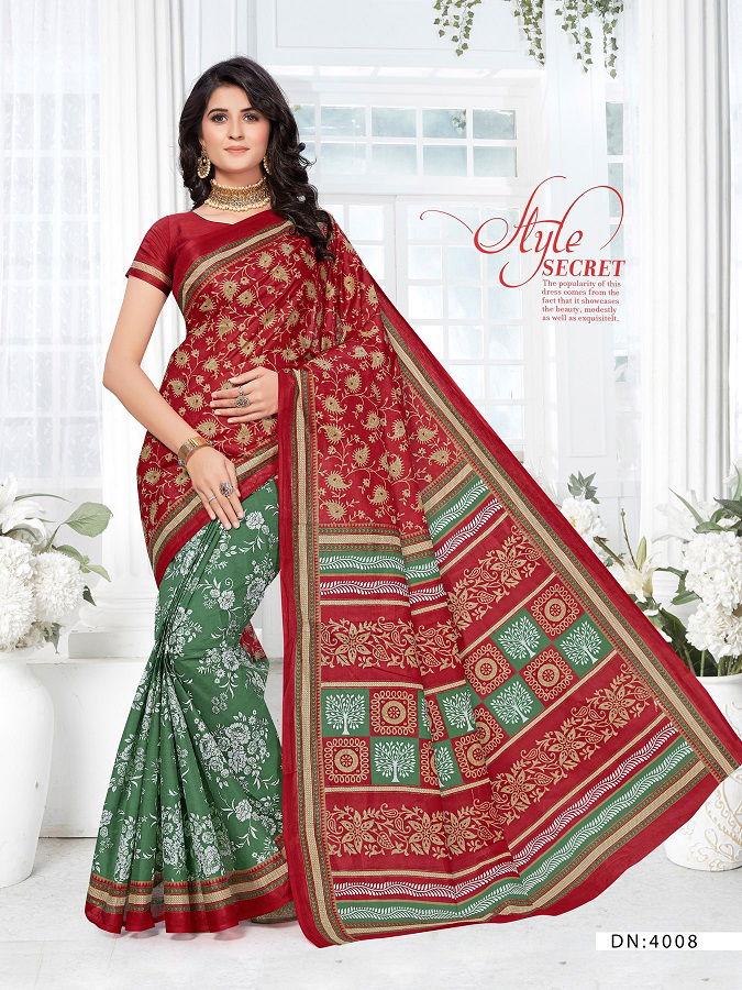 Ganesha Saraswati 4 Latest Daily Wear Pure Cotton Sarees Collection