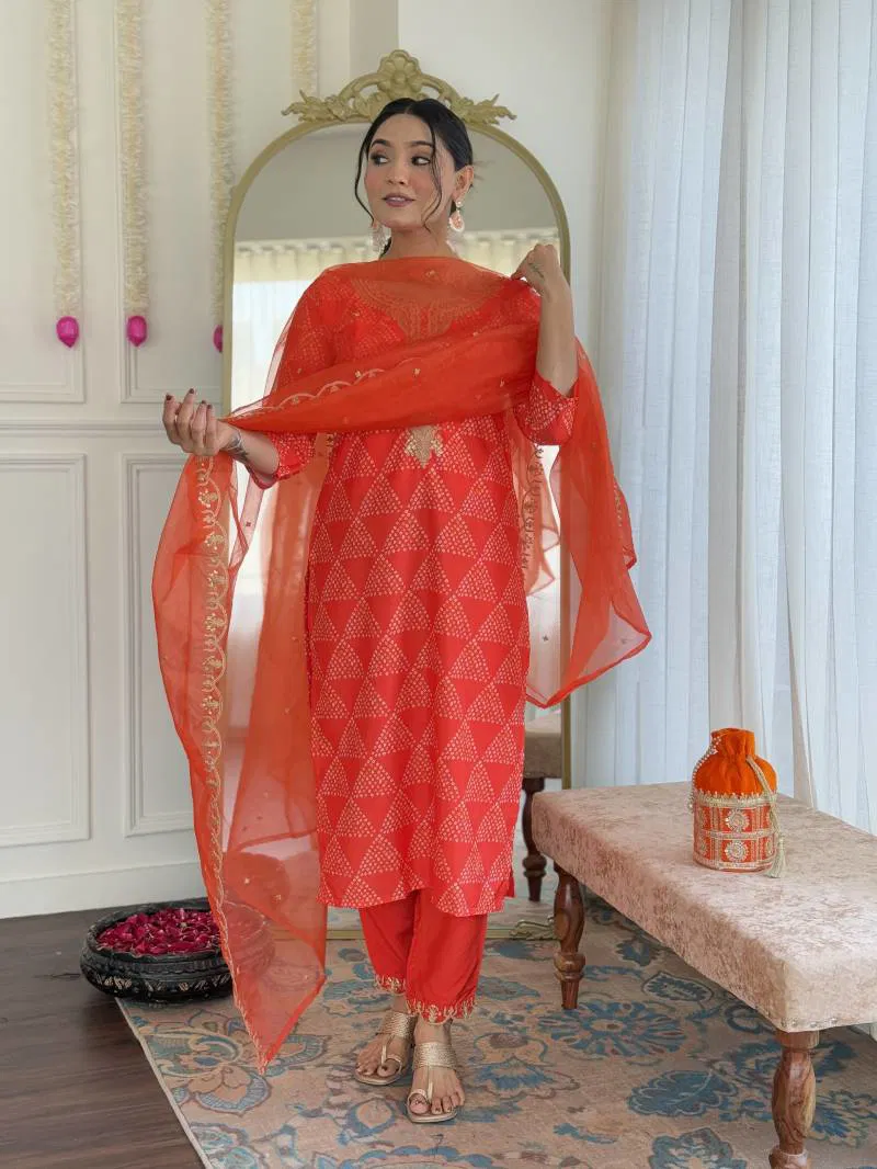 Mv 625 French Crepe Fancy Kurti Bottom With Dupatta Suppliers In India