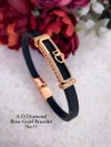 AD Diamond Rose Gold Fancy Bracelets Accessories Catalog