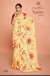 Yuvan Vol 5 By Kashvi Fancy Georgette Saree Wholesale Market Surat