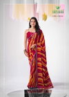 Shree By Sanskar Georgette Fancy Printed Saree Wholesale Clothing Suppliers In India
