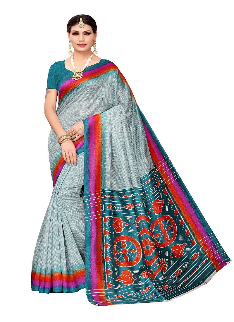 Lichi Silk Lot 10 New Daily Wear Designer Printed Saree Collection 