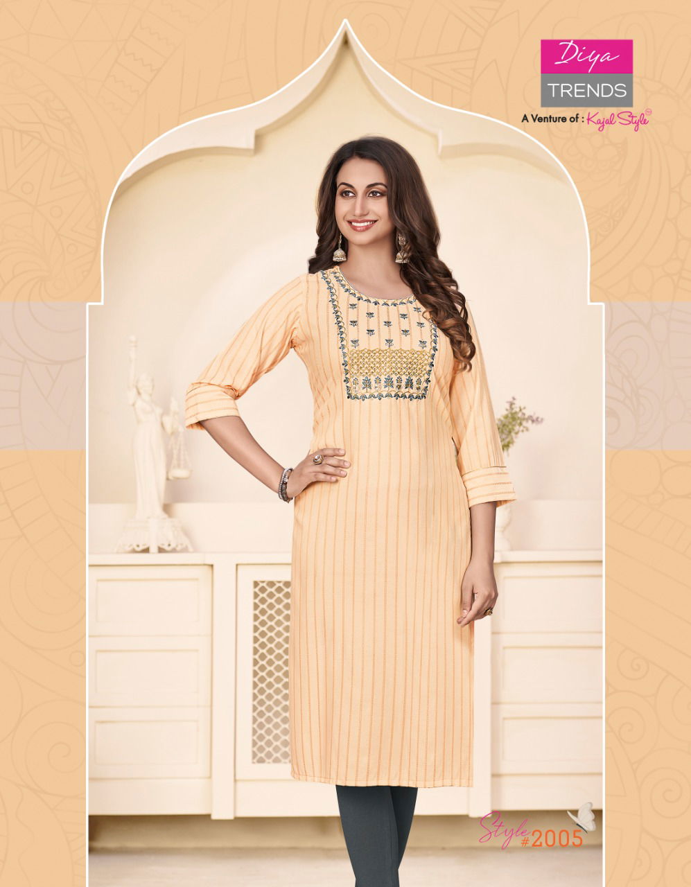  Fashion Story 2 Fancy Ethnic Wear Designer Rayon Latest Kurti Collection