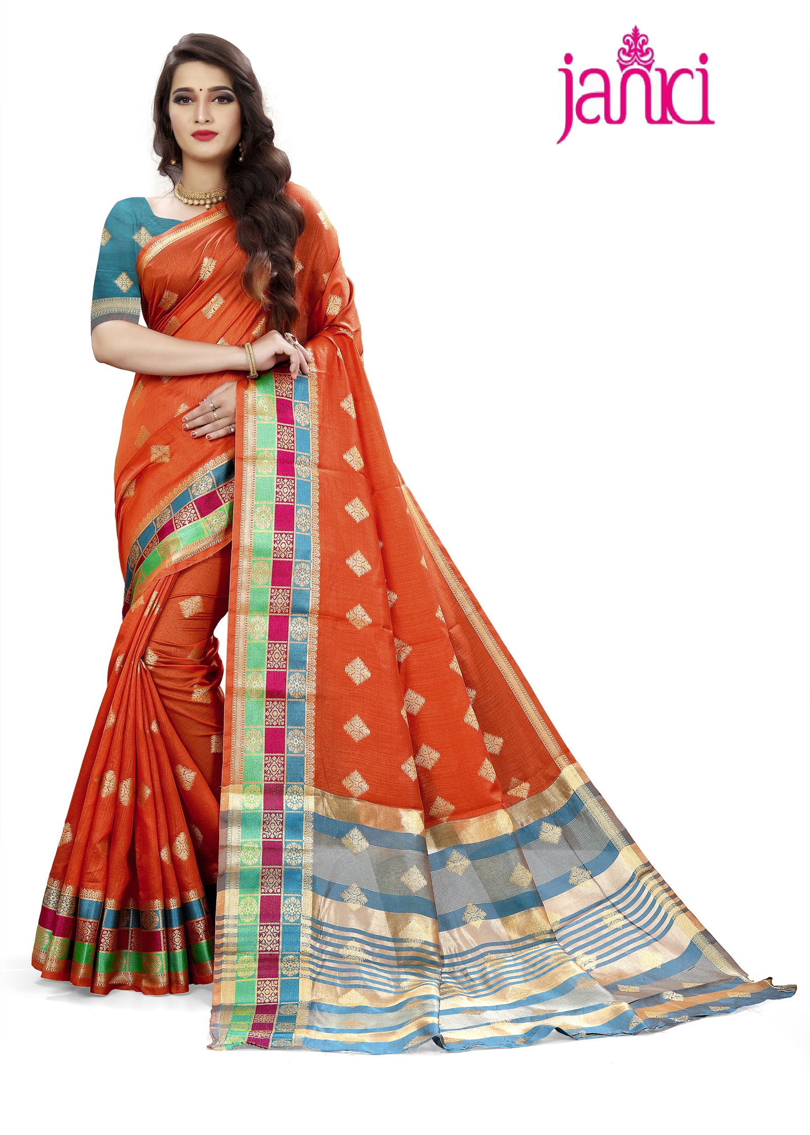 R Crystal Latest Designer Festive Wear Pure Silk Saree Collection 