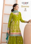 Simroo By Gulzar Premium Chinon Embroidery Readymade Suits Orders In India