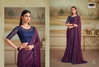 Purple Colour Salsa Style Vol 5 By Tfh Party Wear Saree Exporters In India 8111
