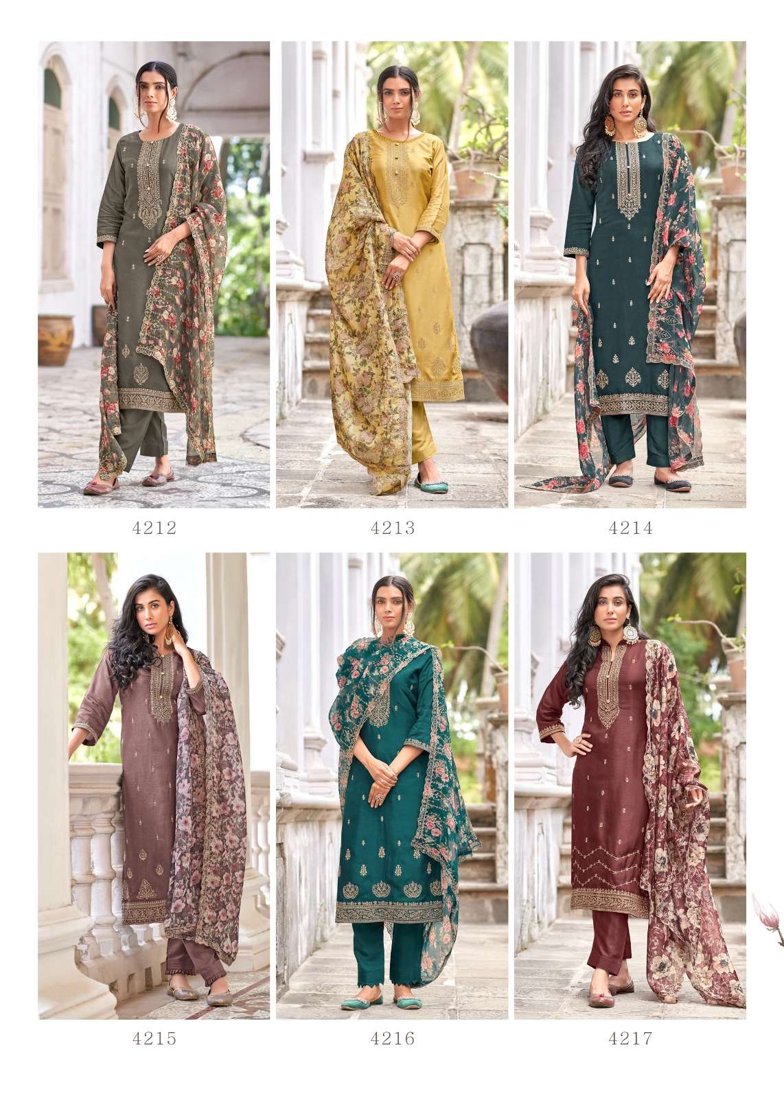 Almora Vol 2 By Bela Viscose Silk Dress Material Wholesale Clothing Distributors In India