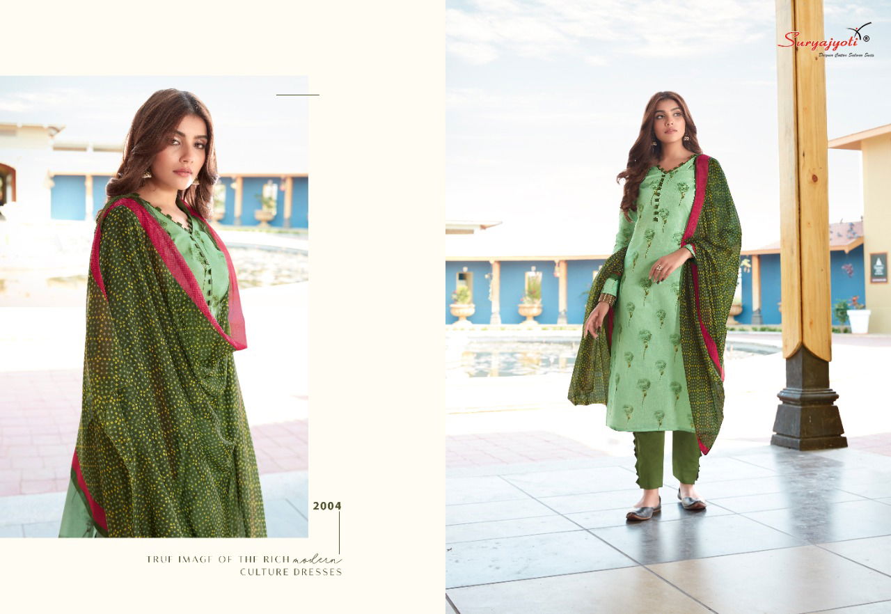 Surayjyoti Fantasy 2 Latest Fancy Designer Ethnic Wear Cambric Cotton Salwar Suits Collection
