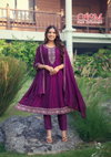 Shayra By Ossm Vichitra Silk Kurti With Bottom Dupatta Wholesalers In Surat