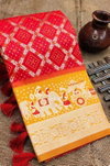 Aab Bandhani Gajanand Saree wholesale market in Surat with price

