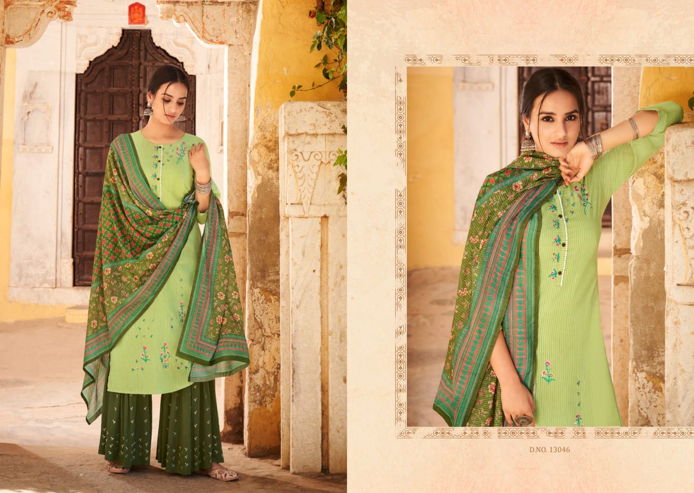 Kalaroop Glorious Heavy Wedding Wear Embroidery Ready Made Heavy Salwar Suit Collection
