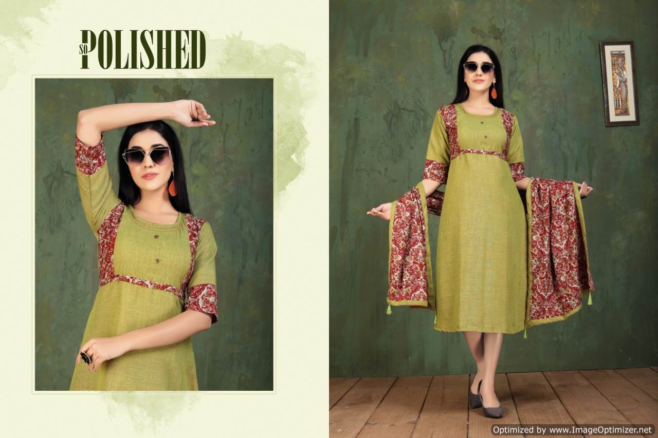 Kinti Patang Vol 13 New Fancy Collection Of Printed Designer Anarkali Cut Heavy Rayon Kurtis 