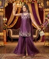 Kf 2116 Kalaai Fendy Satin Kurti With Bottom Dupatta
