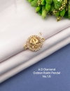 Ad Diamond Golden Rakhi Pendal Suppliers In India