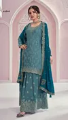 Rang Rasiya Super Hit 69541 Series Chinon Embroidered Salwar Suits Wholesale In India