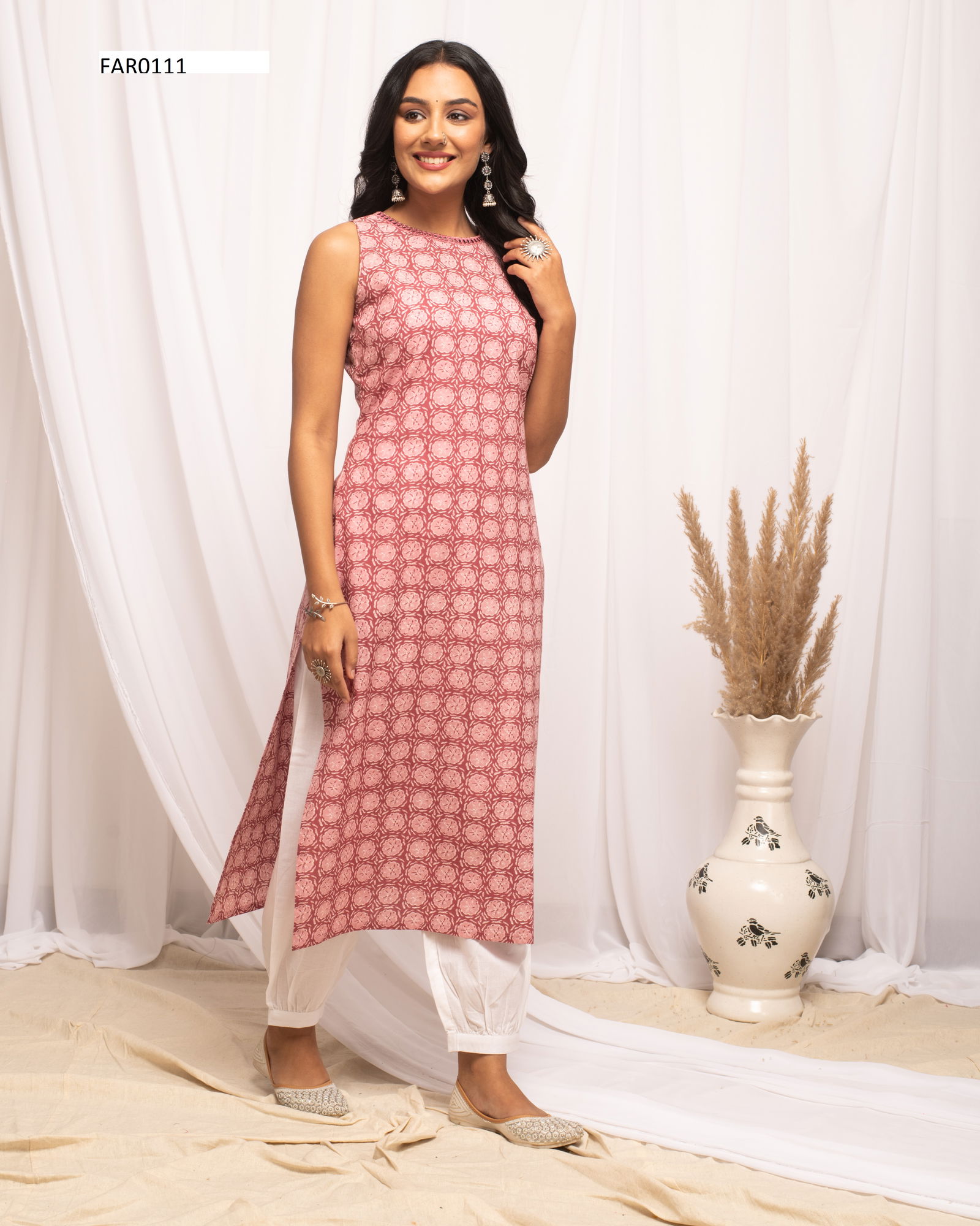 Fiorra  FAR0000 Casual Wear Printed Cotton Kurtis Wholesale Market In Mumbai