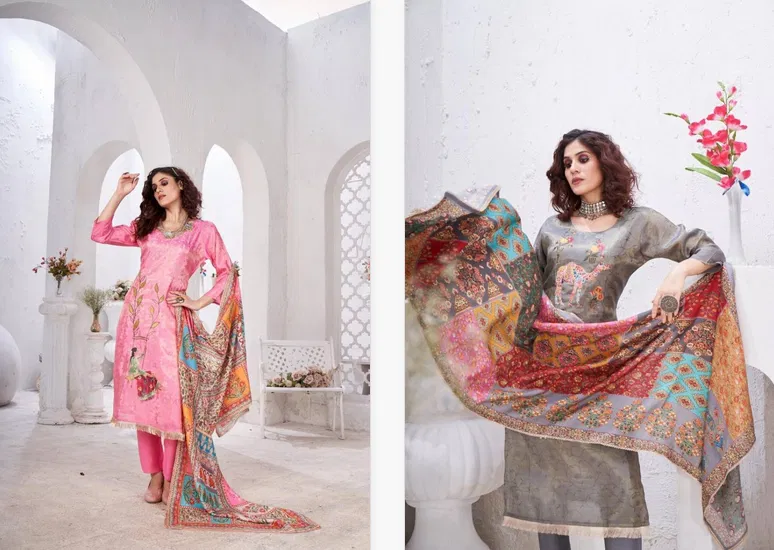 Tanyaa P 396 Maslin Printed Kurti Bottom With Dupatta Wholesale Suppliers In Mumbai