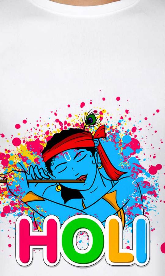 Swara Girl And Boy Holi Special Ethnic Wear Designer Tshirt Collection