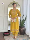 KF 5117 Kalaai Chanderi Embroidery Wholesale Kurti With Bottom Dupatta In India