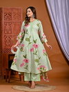 Naisha K 300 Cotton Printed Kurti With Pant Dupatta Suppliers In India