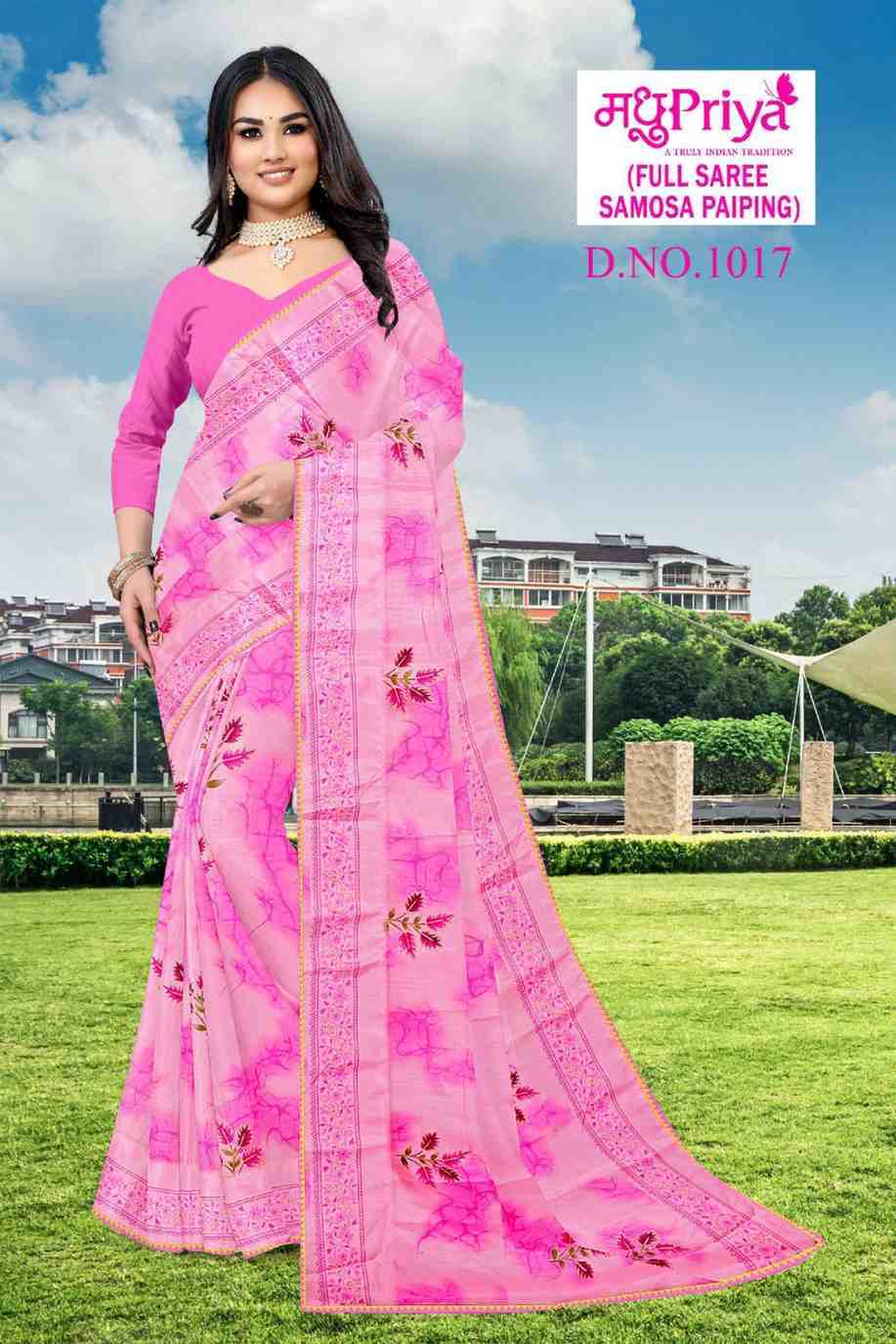 Bela 1017 Madhupriya Fancy Printed Sarees Wholesale In India