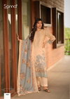Safira By Sanna Hamp Linen Printed Ladies Salwar Suits Wholesale Market In Surat
