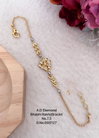 Ad Diamond Bhabhi Rakhi Bracelets Wholesale Market In Surat