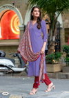 Nagma By Wooglee Viscose Thread work Kurti Bottom With Dupatta Wholesale Online