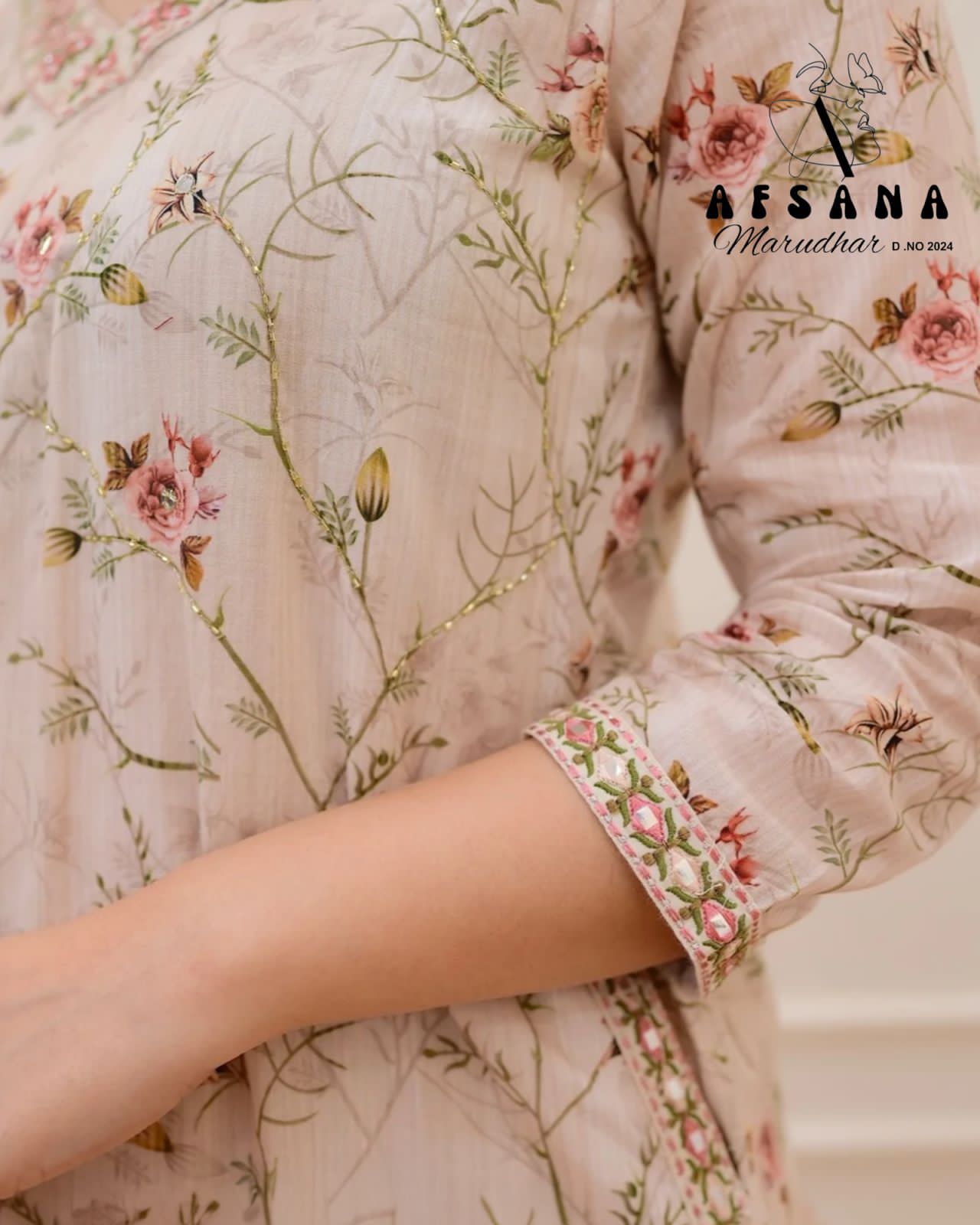 Marudhar By Afsana Shifli Chikankari Kurti With Bottom Catalog