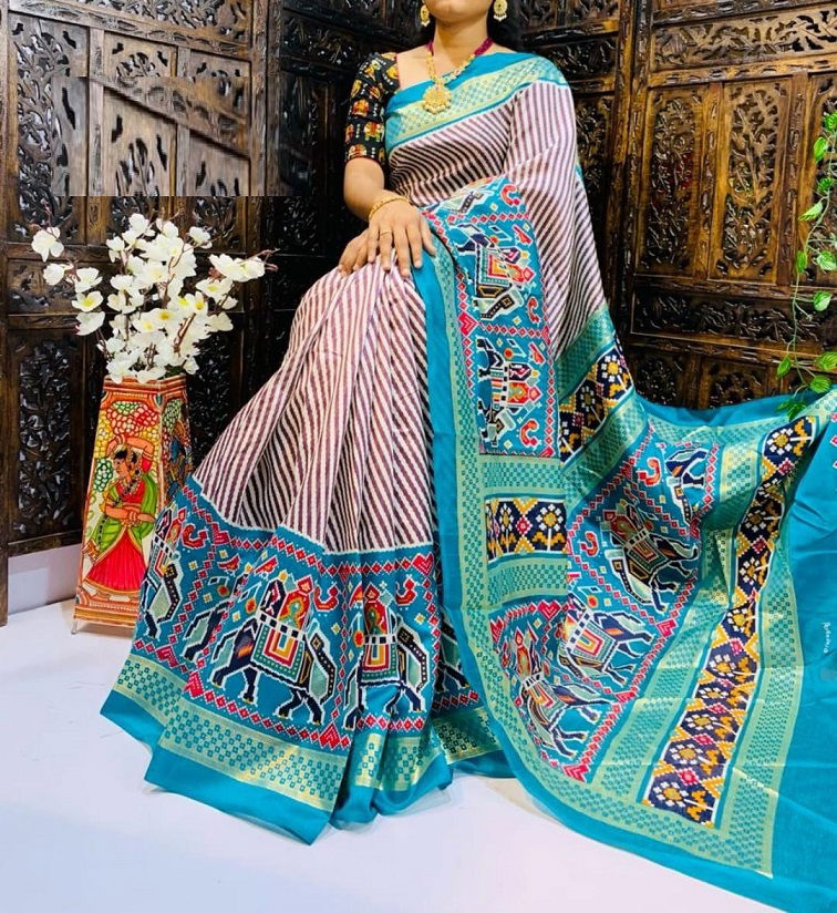 Mihira 31 Regular Wear Printed Soft Cotton Slub Latest Designer Saree Collection