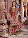 Rubina By Banwery Crape Silk Kurti With Bottom Dupatta Wholesalers In Surat