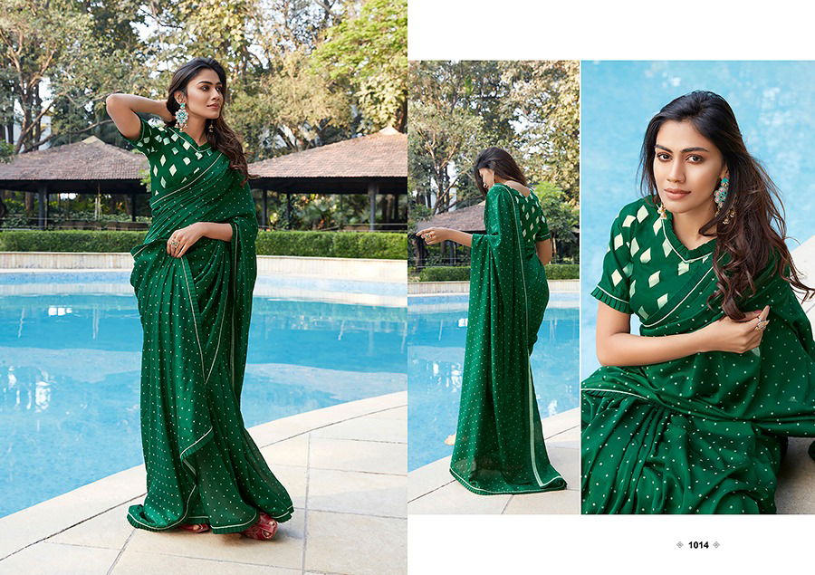 Vivanta Cotton 1 Exclusive Collection Of Fancy Look Cotton Saree With Printed Blouse 