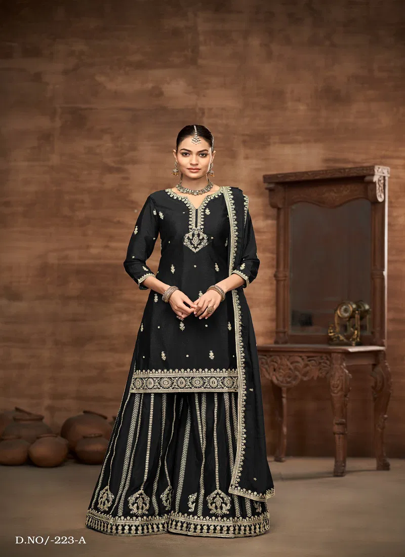 Aanaya Vol 223 By Dani Chinon Silk Designer Salwar Kameez Wholesale Online