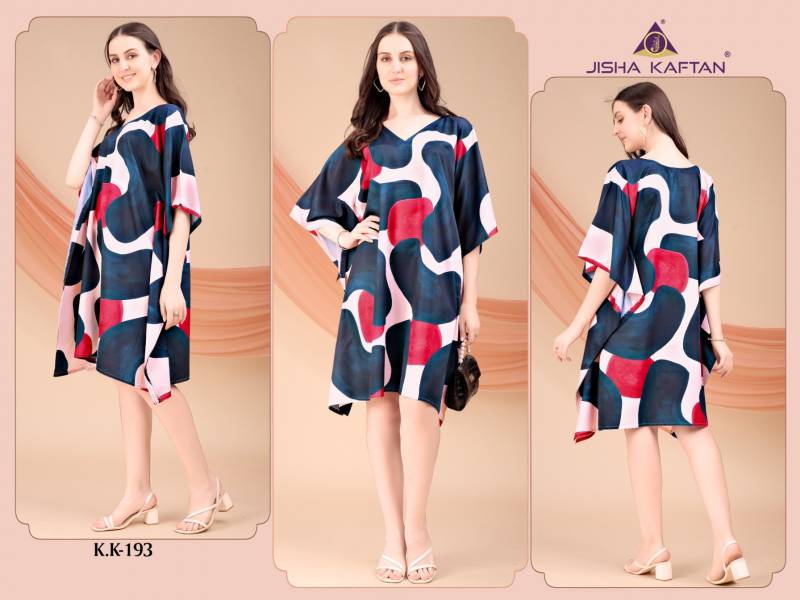 Kaftan Vol 12 By Jisha Poly Crepe Kaftan Wholesale Suppliers In Mumbai