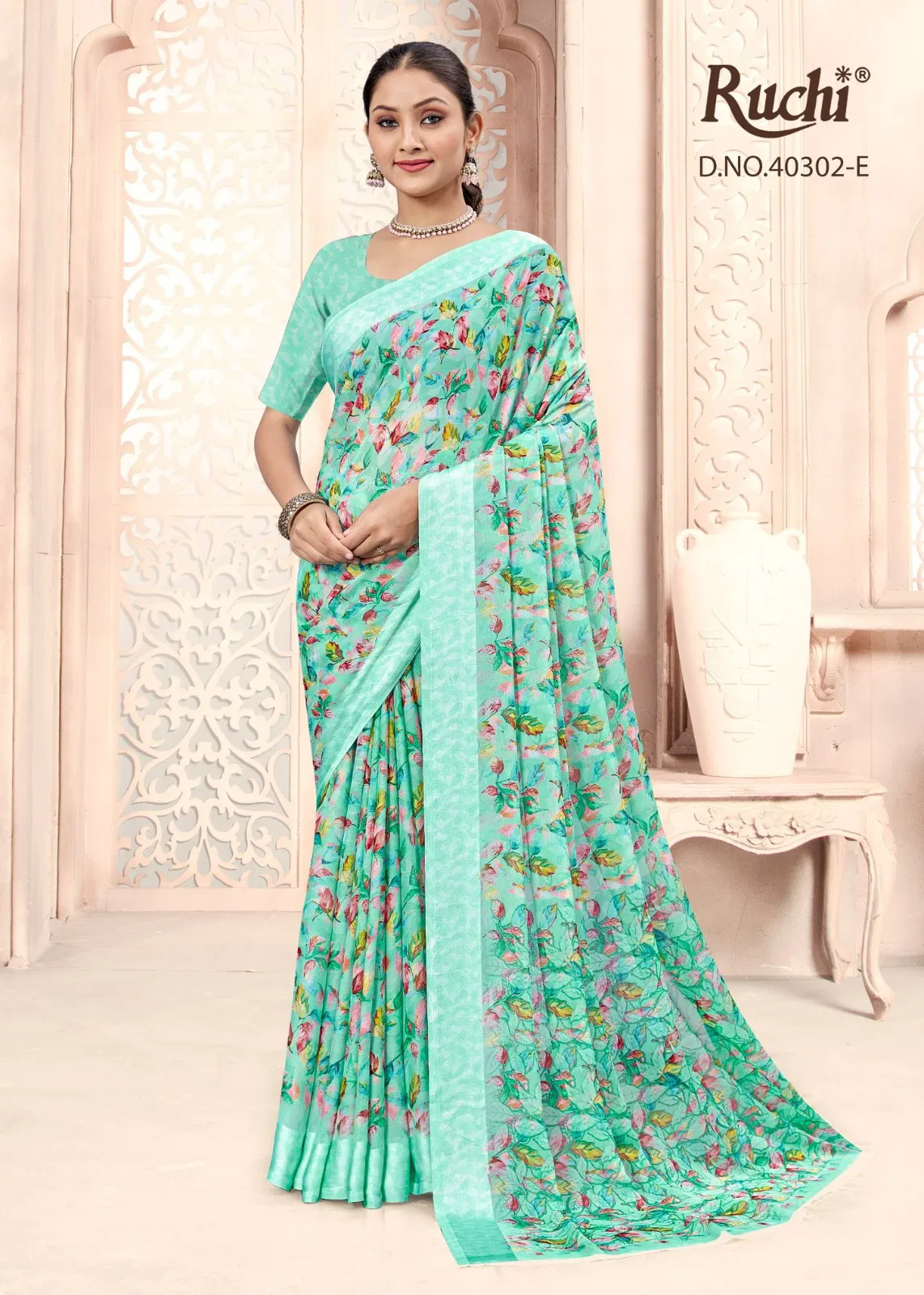 Cherry Vol 44 By Ruchi Chiffon Daily Wear Wholesale Saree Suppliers In Mumbai