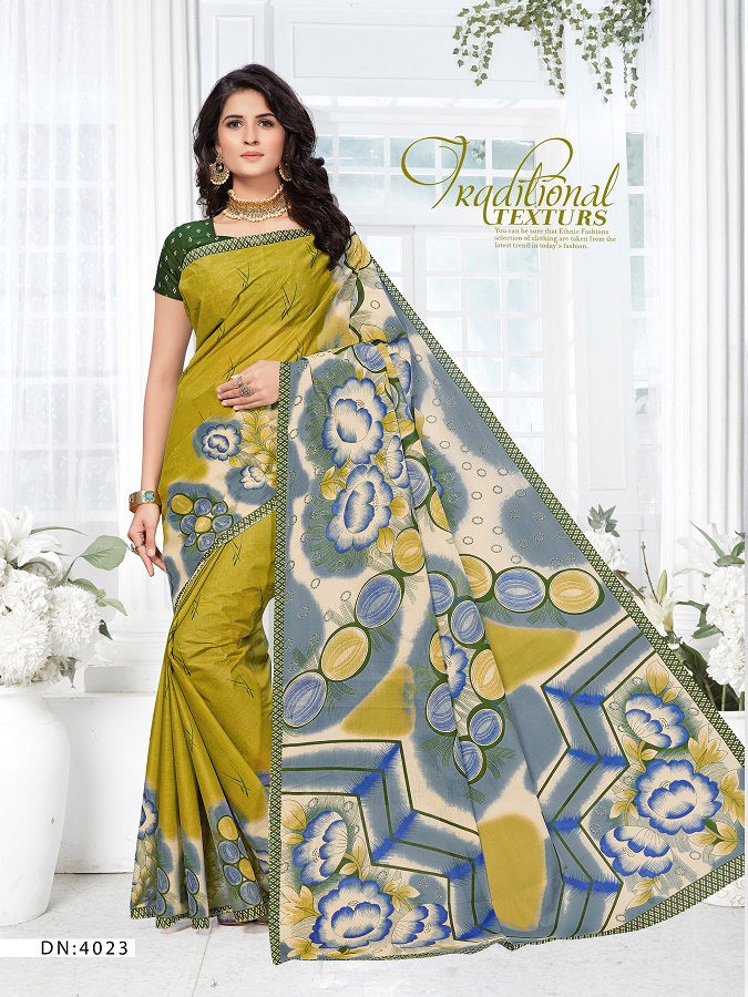 Ganesha Saraswati 4 Latest Daily Wear Pure Cotton Sarees Collection