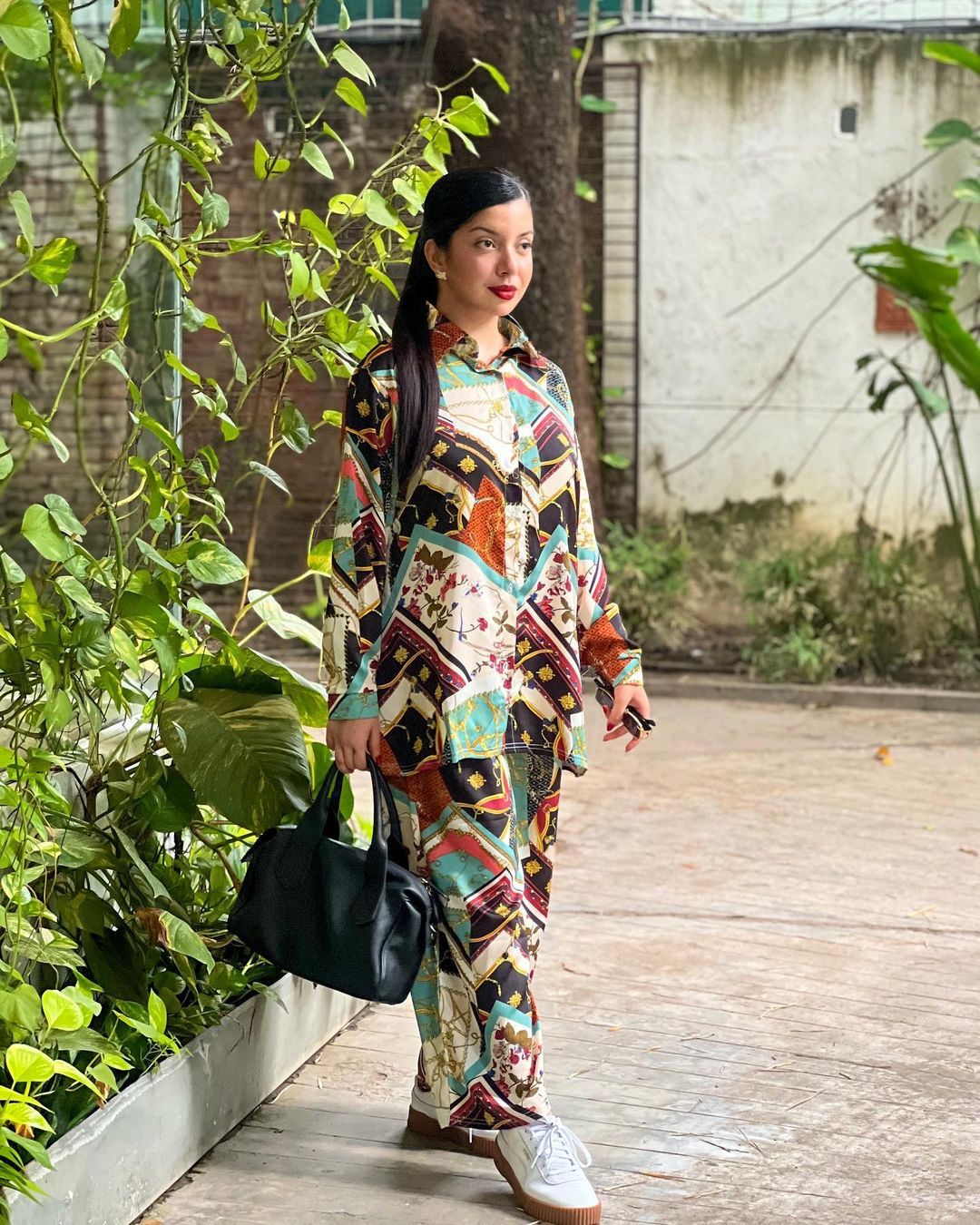 New Heavy Crepe Print Co-ord Set Catalog