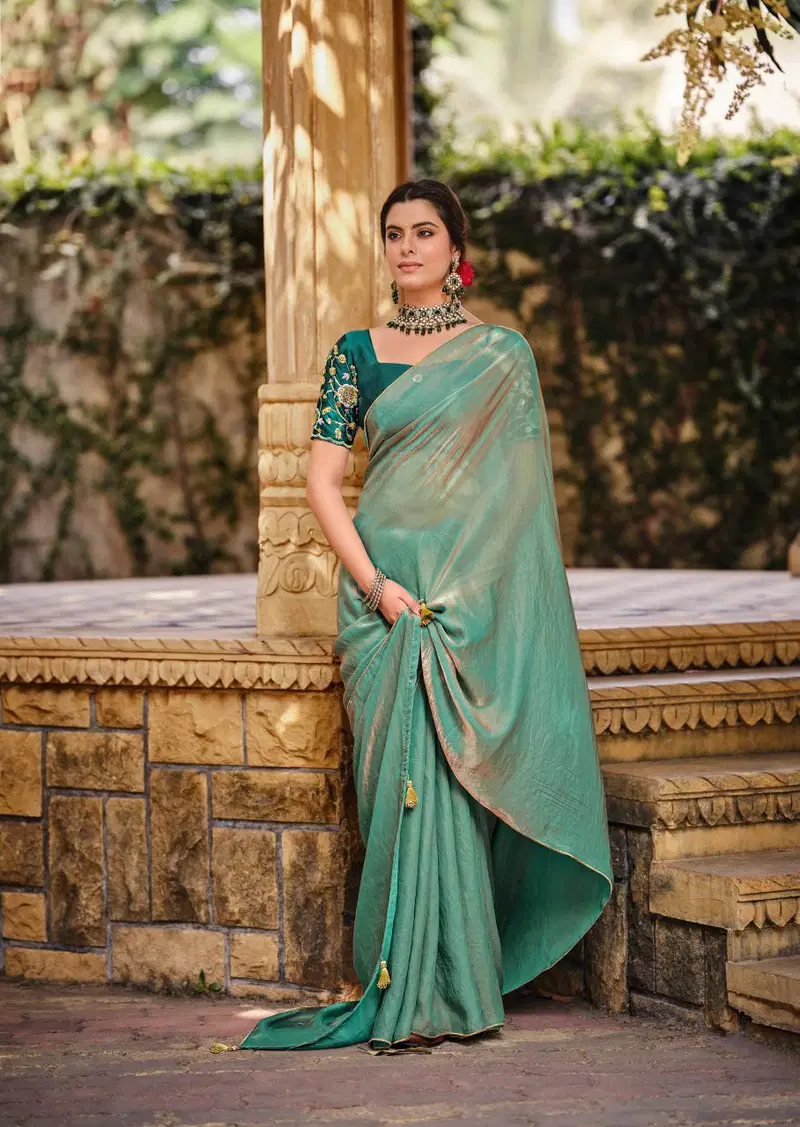 Utopia By LT Nc Malai Silk Designer Sarees Wholesale Market In Surat