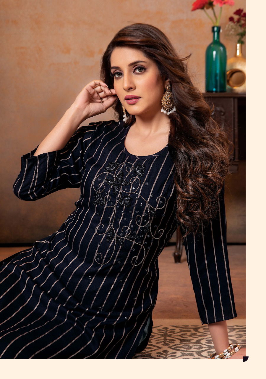 Wanna Sargam 2 Latest Ethnic Wear Viscose Fancy Kurti With Bottom Collection