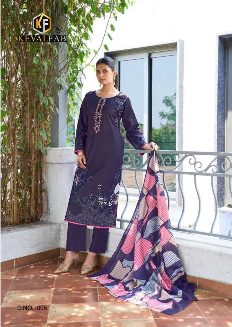 Aalaya Vol 1 By Keval Cotton Printed Dress Material Wholesale Market In Surat